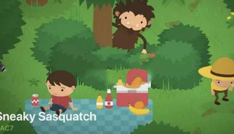 鬼鬼祟祟的大脚怪0