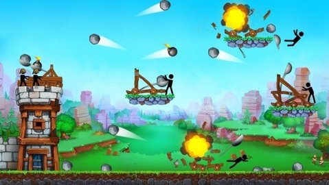 火柴人城堡之王（The Catapult: Stickman games）0