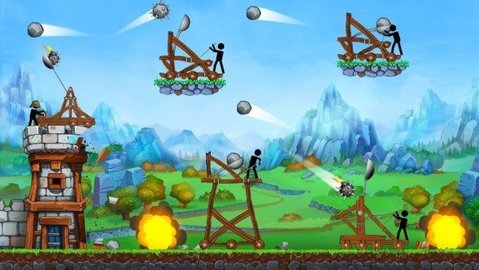 火柴人城堡之王（The Catapult: Stickman games）1