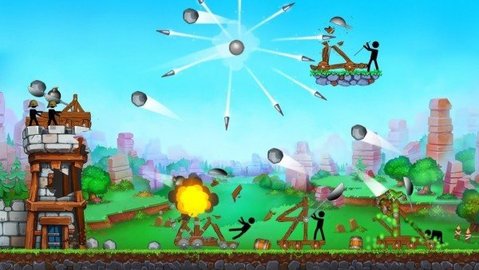 火柴人城堡之王（The Catapult: Stickman games）2