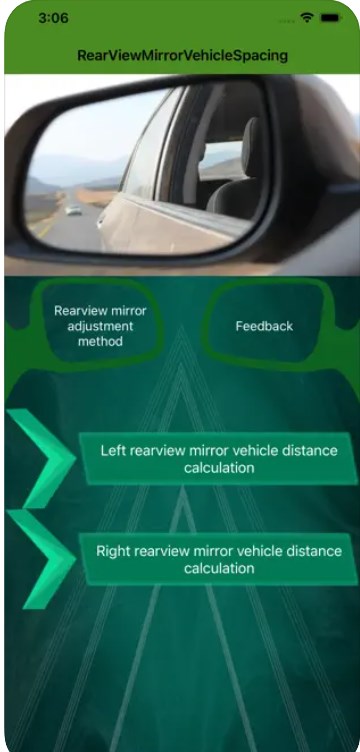 后视镜车距2