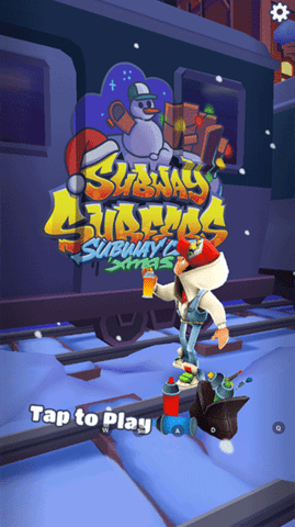 地铁跑酷圣诞版（Subway Surf）1