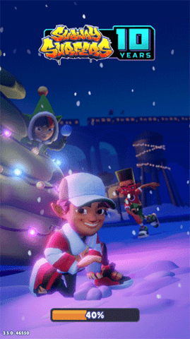 地铁跑酷圣诞版（Subway Surf）2