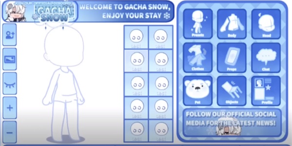 gacha snow2