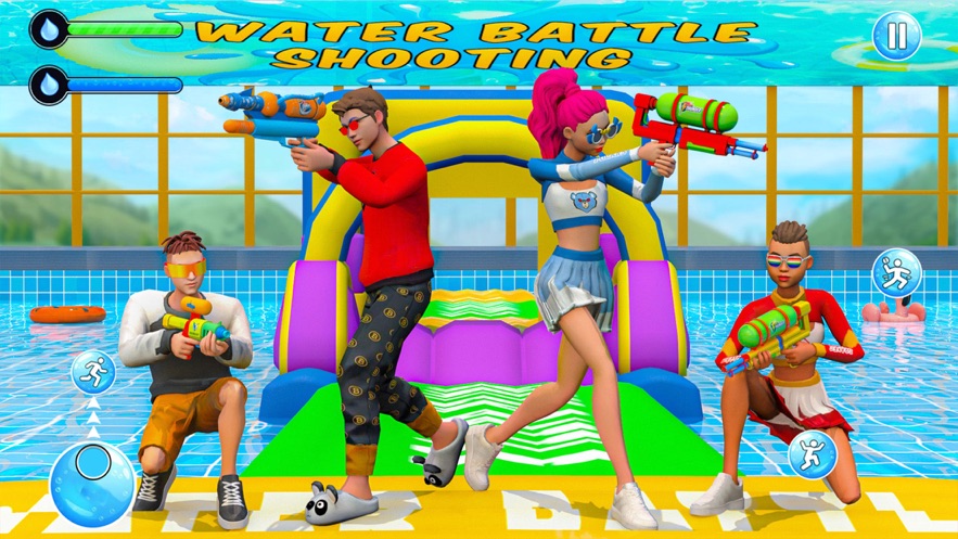 水上乐园玩具枪战1