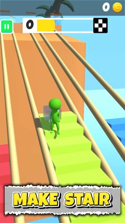 搭桥跑酷冲刺比赛2