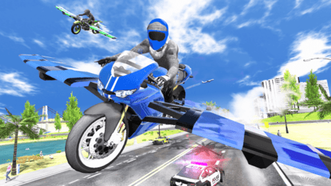 摩托飞车模拟赛（Flying Motorbike Simulator）1