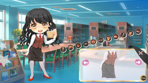 动漫校园装扮女孩2