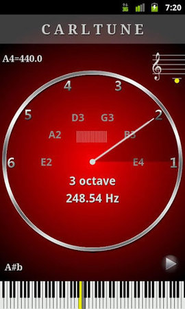人声音域测试软件（CarlTune）0