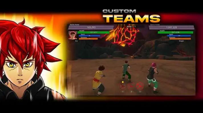 爆发至上动漫格斗0