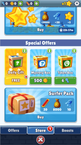 地铁跑酷神迹版