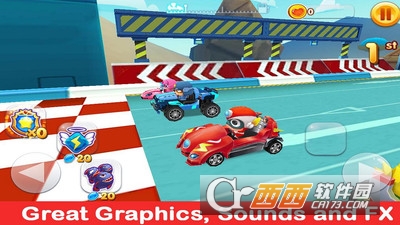 儿童超人卡丁车3