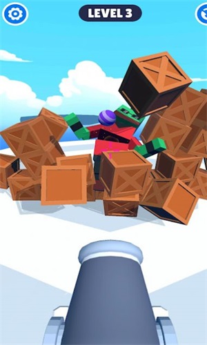 趣味大炮僵尸3D1