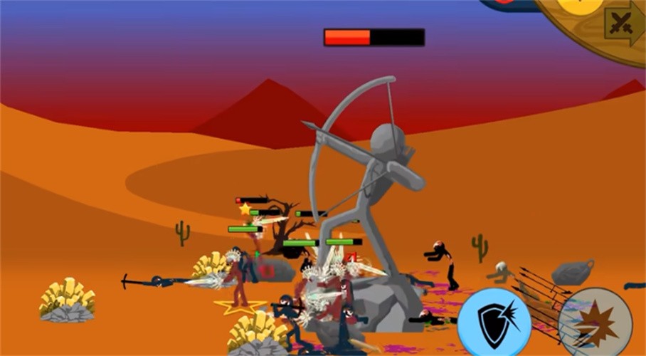 火柴人战争遗产紫色魔改版1