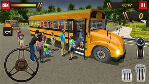 驾驶校车3d（School Driving 3D）1