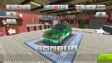 拉达汽车漂移停车（Lada Car Drift Avtosh）1