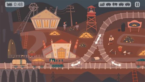 逻辑火车铁路拼图2