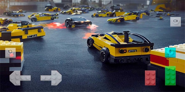 迷你积木车大碰撞0