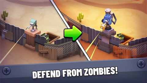 空闲僵尸塔楼战争（Idle Zombies）0