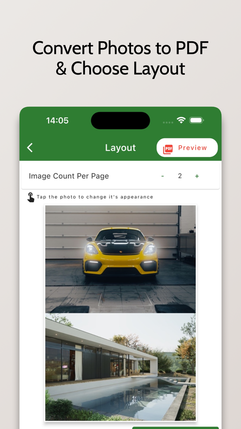 照片转PDF转换器和扫描2