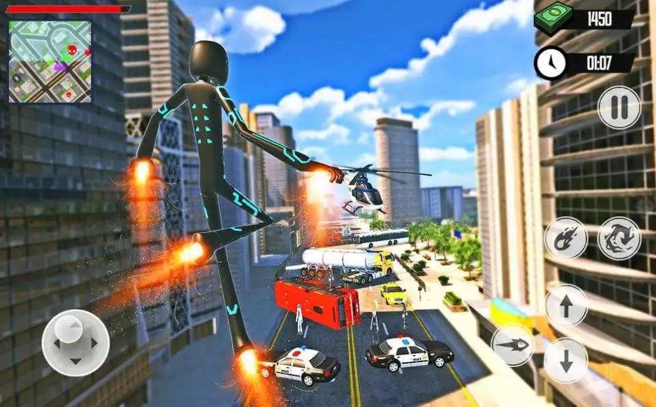 蜘蛛英雄火柴人1