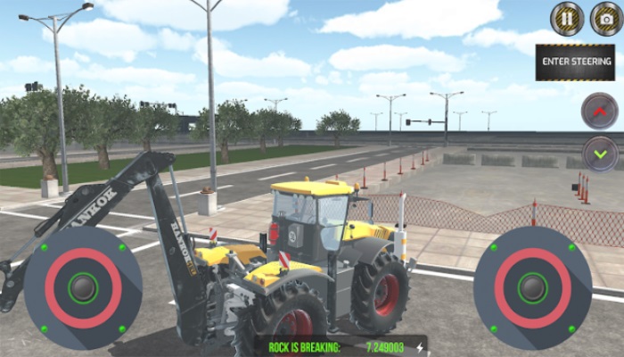 液压破碎机粉碎2