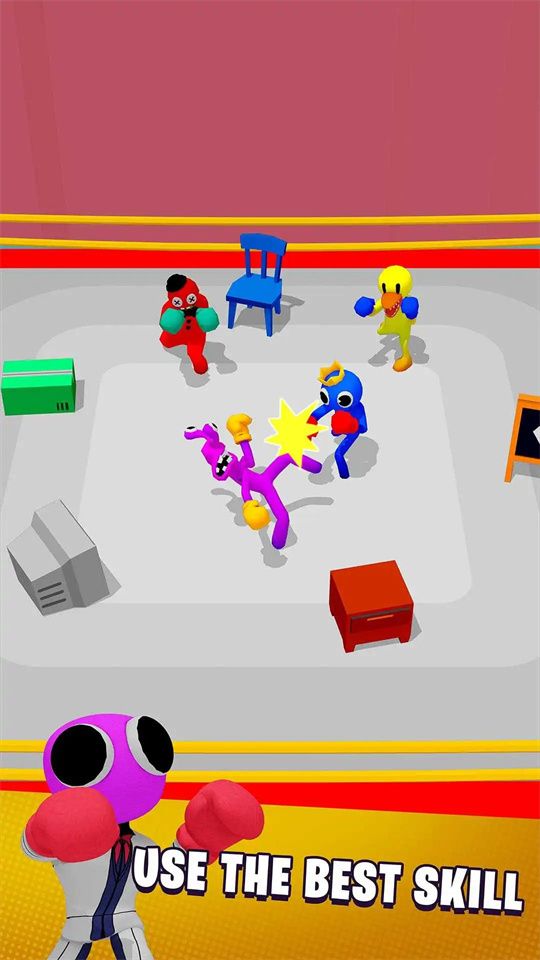 彩虹朋友怪兽拳击1