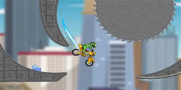 特技比赛摩托车X3M速度2