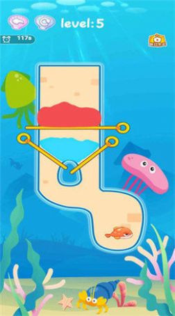 拔钥匙救小鱼2