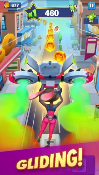 英雄跑者无尽轮滑0