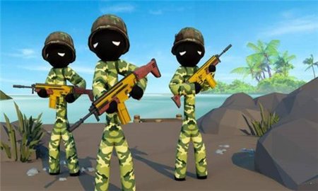 火柴人士兵射击游戏手机中文版下载