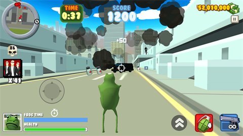 孤寡青蛙大战僵尸1