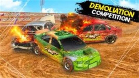 拆除德比汽车大战（Demolition Derby Car Destruction）0