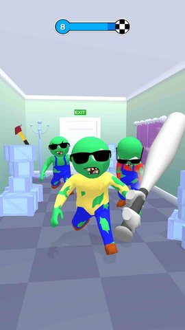 火柴人大战僵尸3d