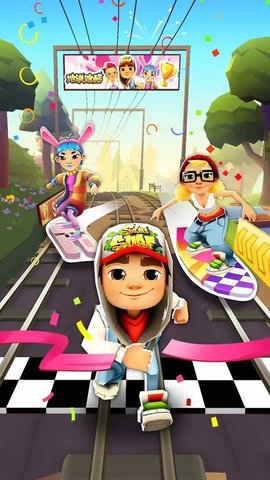 地铁跑酷无限金币无限钥匙版（Subway Surf）0