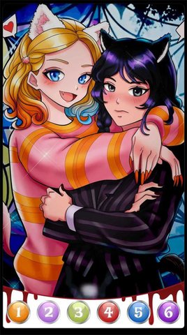 深色按数字填色(Dark Color)0