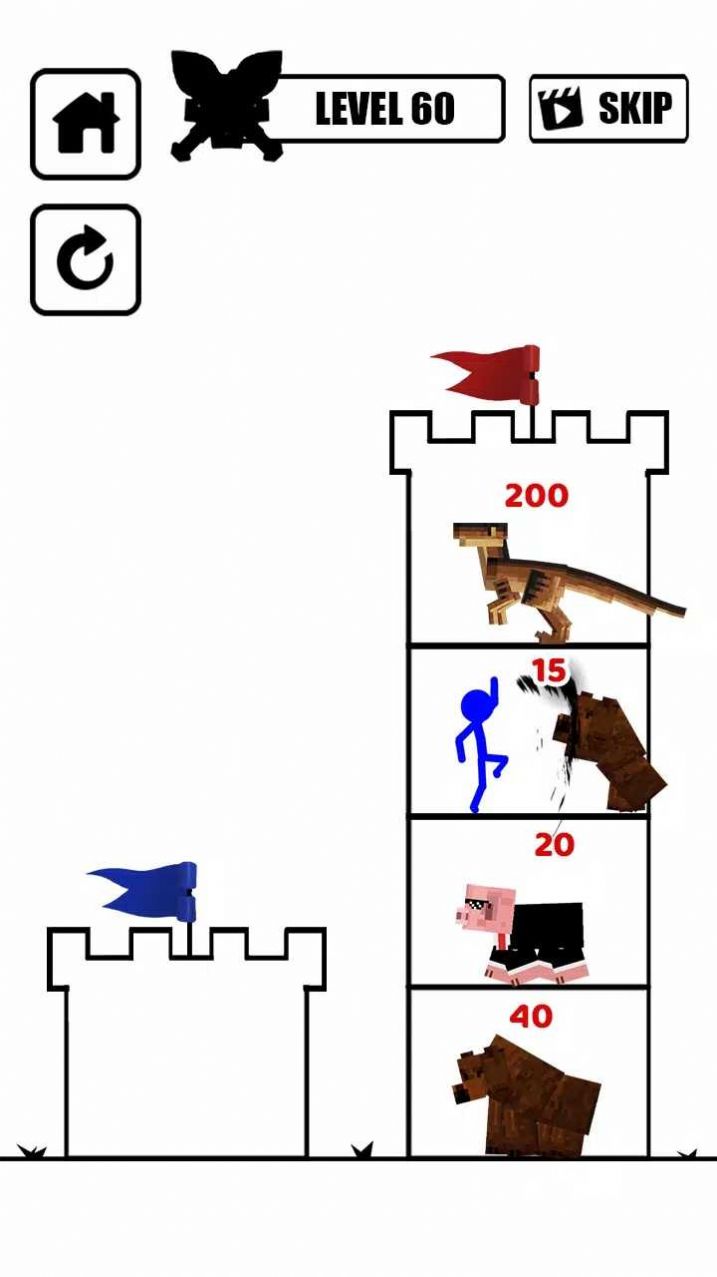 火柴人塔楼战争0