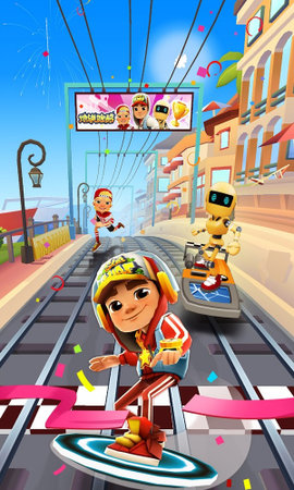 地铁跑酷摩纳哥（Subway Surf）0