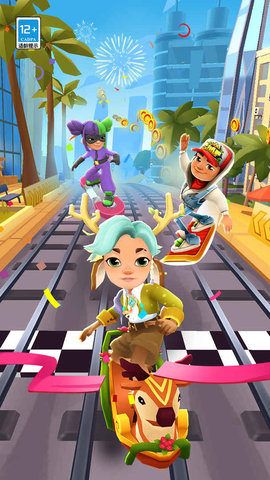 地铁跑酷巴塞罗那（Subway Surf）0
