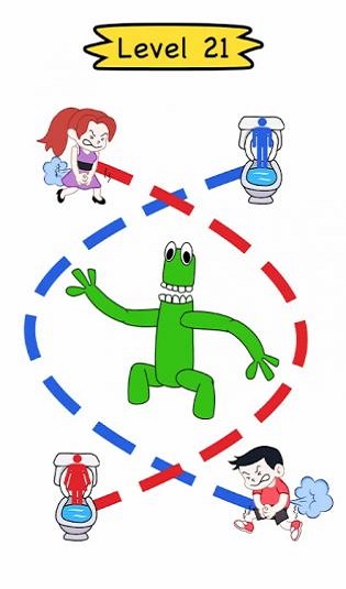 厕所冲刺比赛绘制拼图3