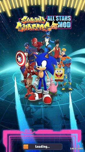 地铁跑酷全明星模组0