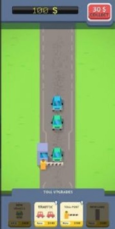 放置长途收费站