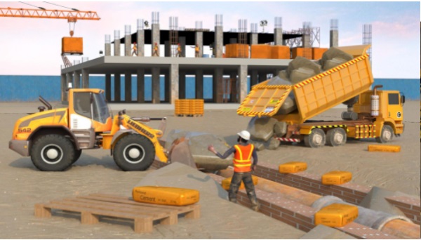 施工卡车游戏3D