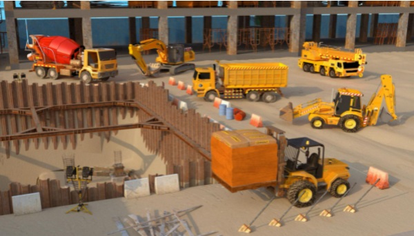 施工卡车游戏3D