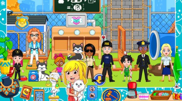 迷你小镇城堡警察局3