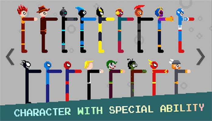 像素火柴人坠落0