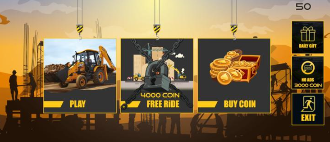 挖掘机城市任务模拟器1