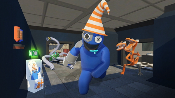 蓝色怪物彩虹屋0