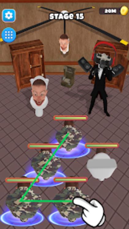 马桶人合并战斗免广告版1