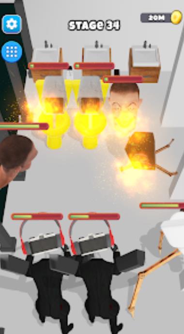 马桶人合并战斗 马桶人合并战斗